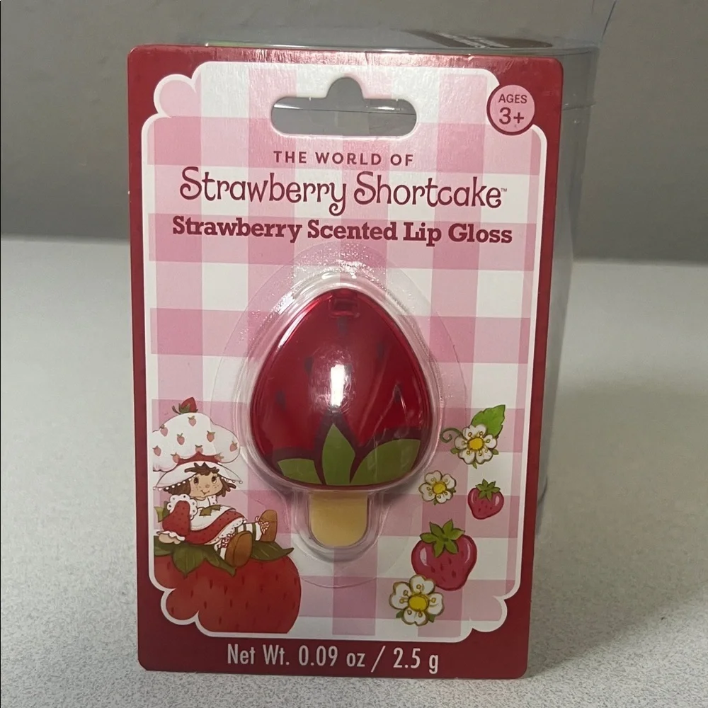 Strawberry Shortcake Red Lip Gloss for Kids